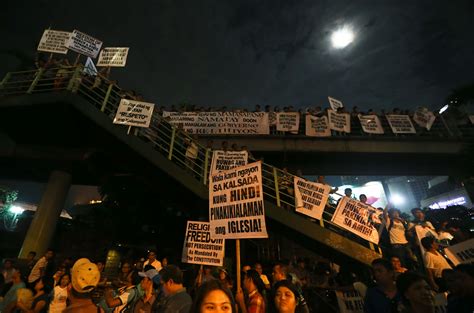 iglesia ni cristo scandal|2015 Iglesia ni Cristo protests .
